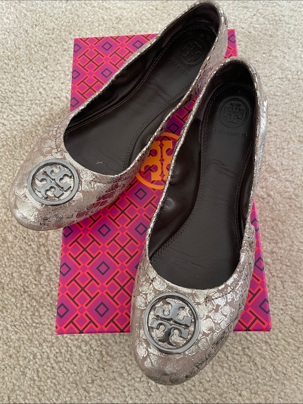 Tory Burch Heidi Ballet Flats 8.5M